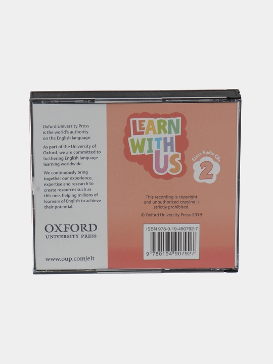 Learn With Us! Level 2 Class Audio CDs, Plcideo Bazo, Marcus Peate, Vanessa Reilly