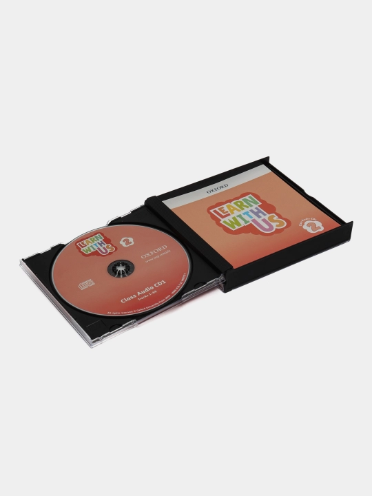Learn With Us! Level 2 Class Audio CDs, Plcideo Bazo, Marcus Peate, Vanessa Reilly