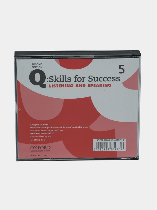 Q Skills for Success Listening and Speaking. 2nd Edition. 5 Audio CDs