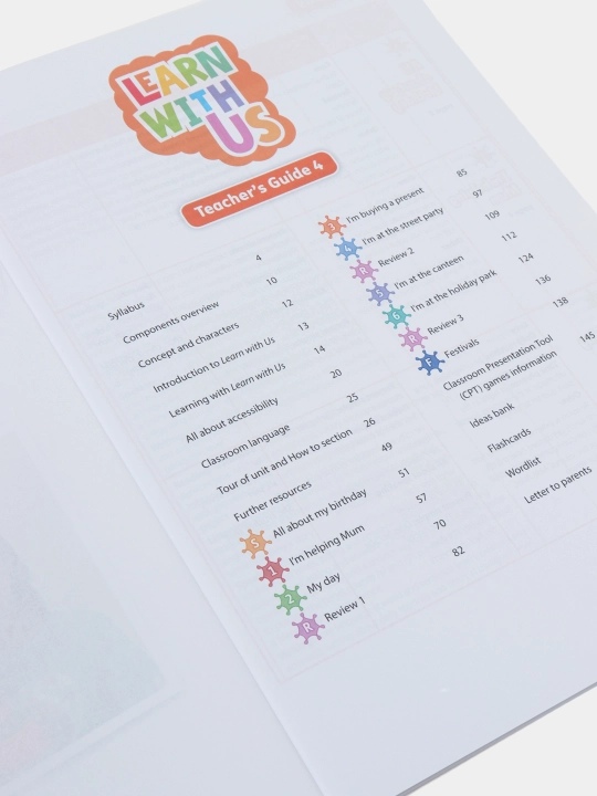 Learn with Us! Level 4: Teacher's Pack, Hawys Morgan, Vanessa Reilly, Placideo Bazo