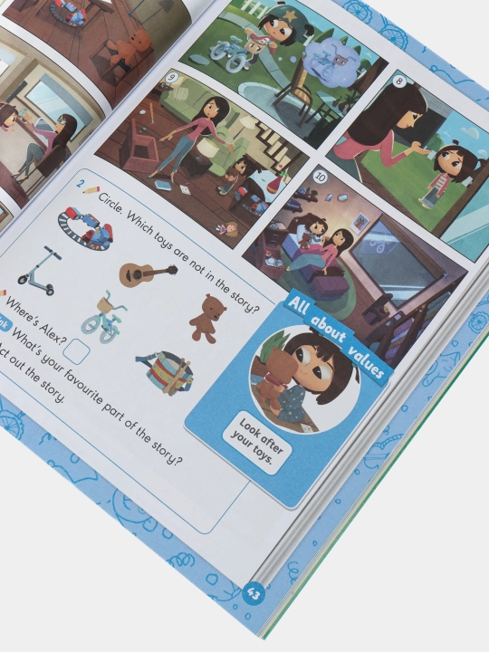 Learn With Us!: Level 1: Class Book, Vanessa Reilly, Plcideo Bazo, Marcus Peate