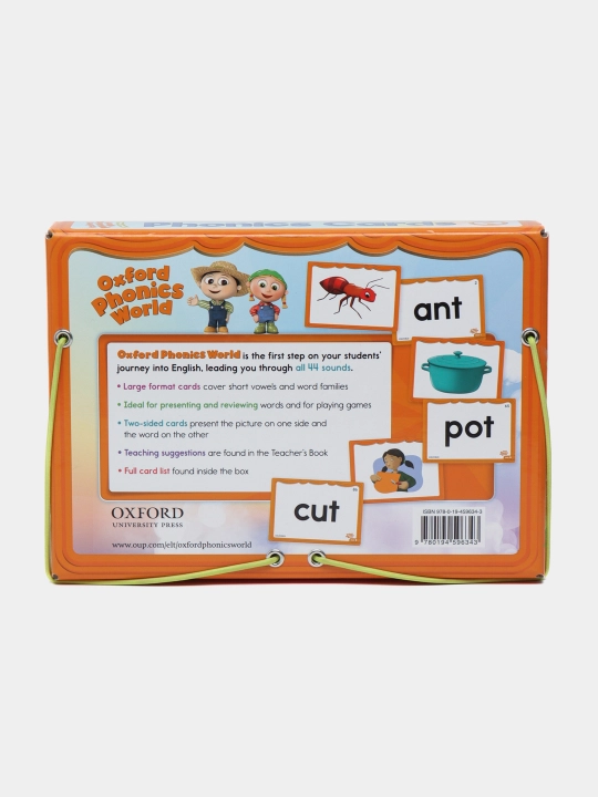 Oxford Phonics World. Level 2. Phonics Cards, Julia Chang, Kaj Schwermer, Wright Craig