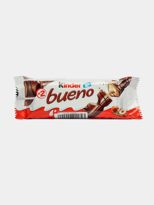 Vafli Kinder Bueno sutli shokoladda, 43 gr - 