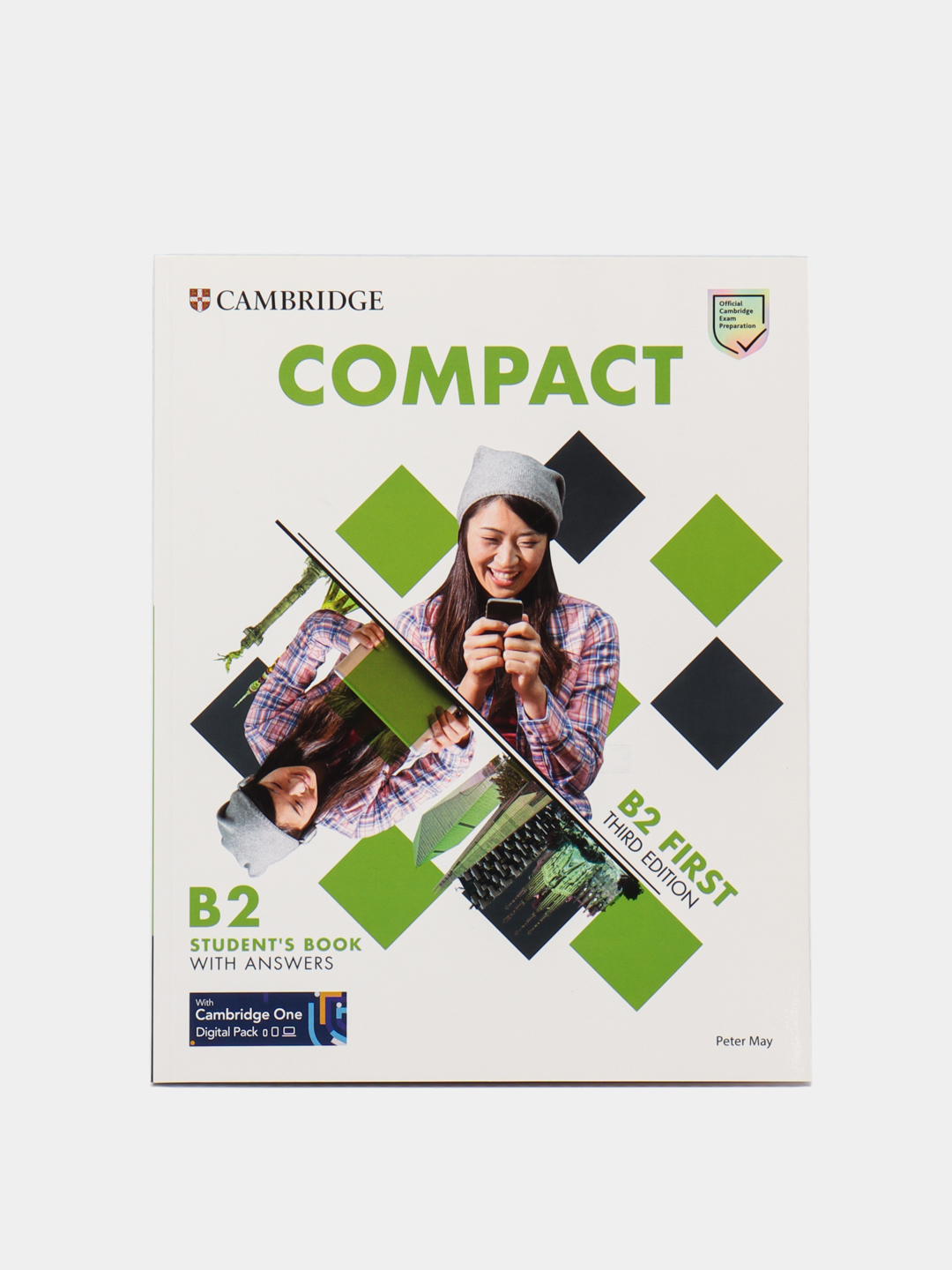 Compact First Students Book with Answers + Workbook with Answers with Audio - 