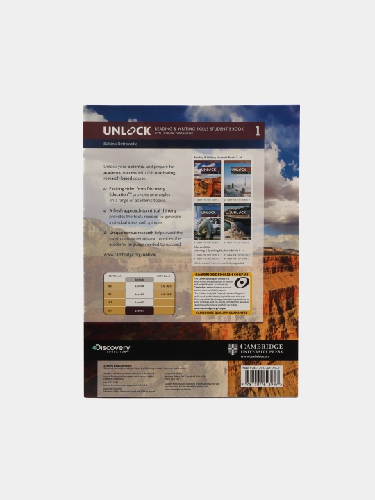Unlock. Level 1. Reading and Writing Skills Student's Book and Online Workbook