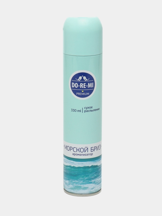 Havo xushbo'ylagich Do-re-mi Premium "Dengiz nafasi", quruq sprey, 330 ml - 