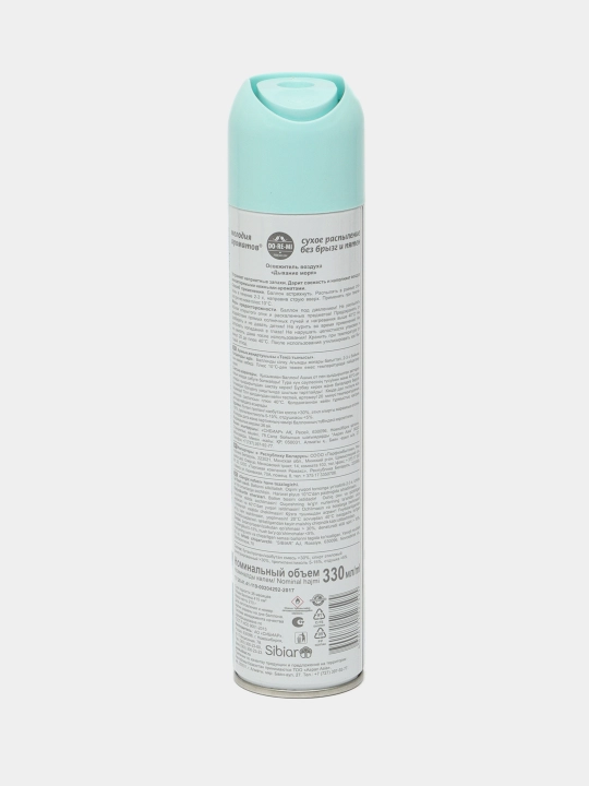 Havo xushbo'ylagich Do-re-mi Premium "Dengiz nafasi", quruq sprey, 330 ml