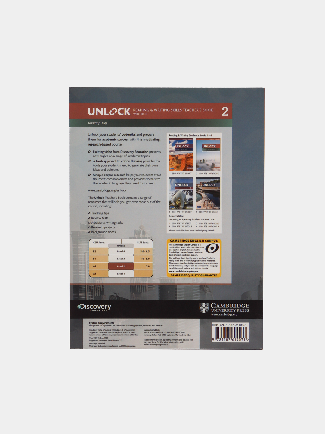 Unlock. Level 2. Reading and Writing Skills Teacher's Book with DVD, Jeremy Day