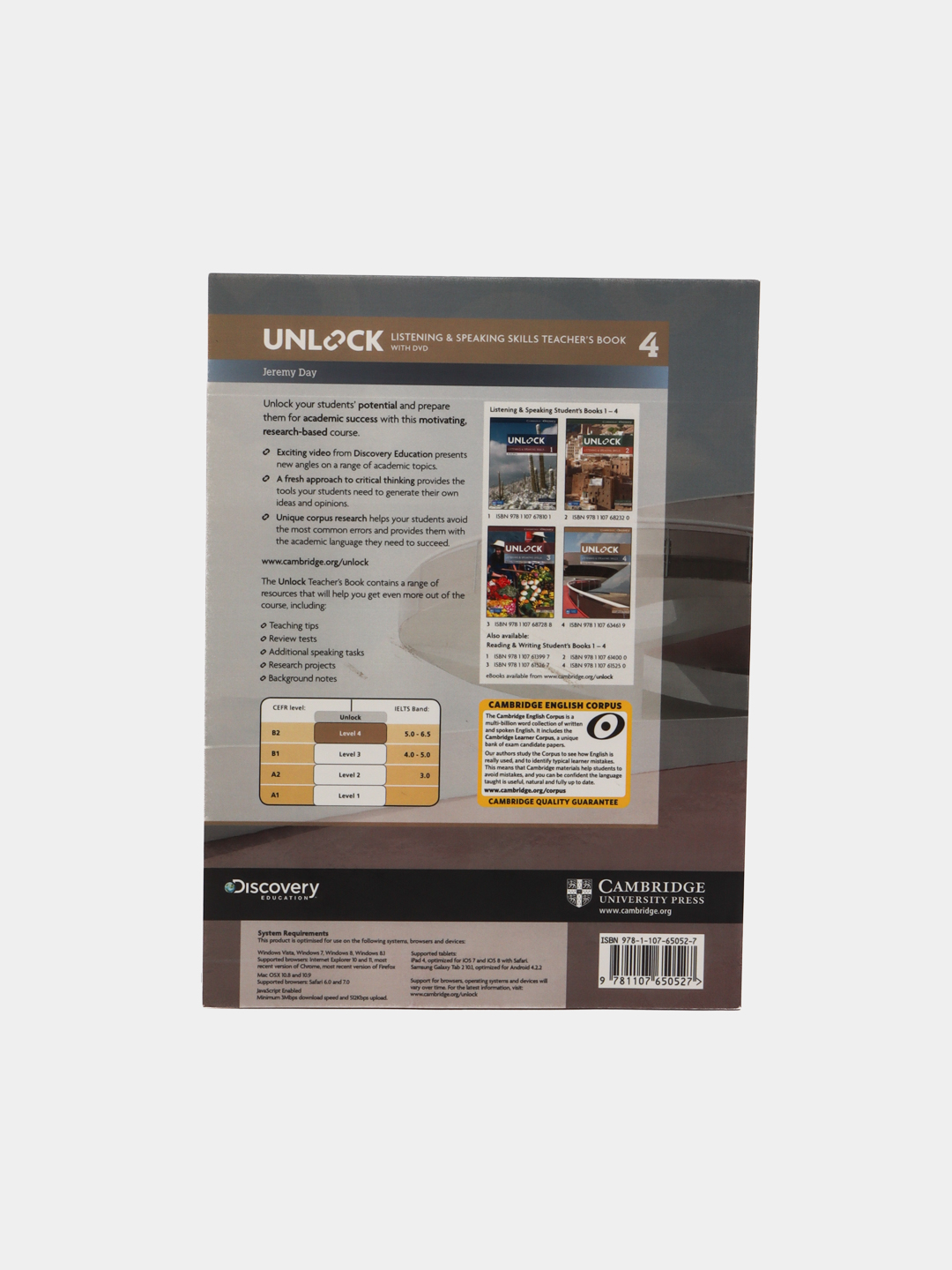 Unlock. Level 4. Listening and Speaking Skills Teacher's Book with DVD, Jeremy Day