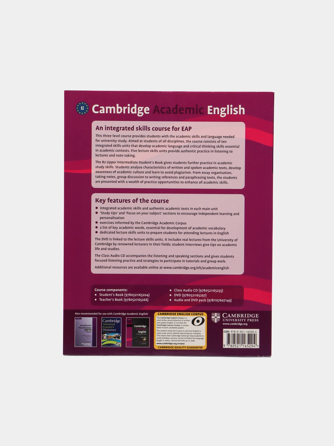 Cambridge Academic English. B2 Upper Intermediate. Student's Book, M ...