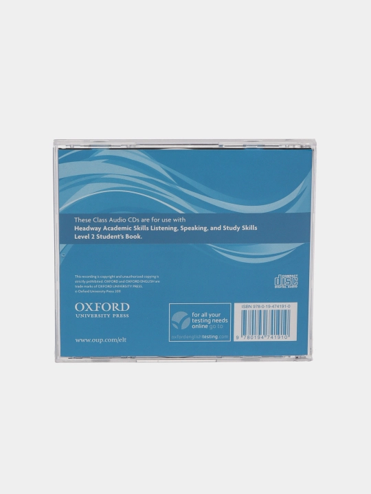 Headway Academic Skills 2 Listening, Speaking, and Study Skills Class Audio CDs