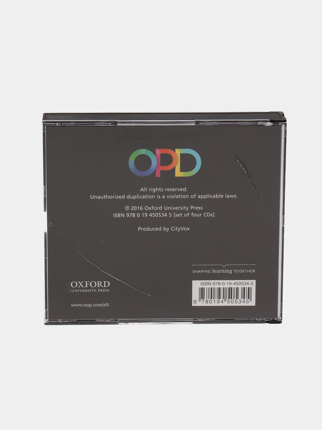 売って買う OPD OXFORD Audio Program - CD