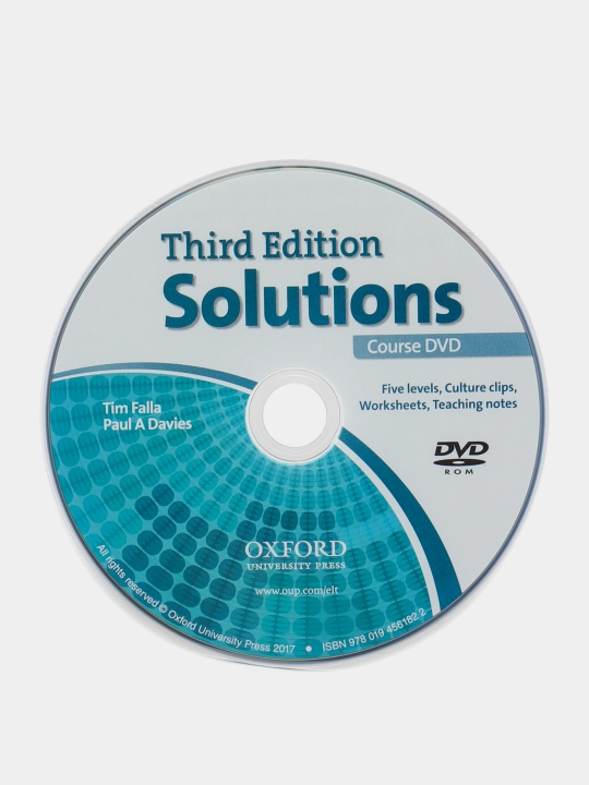 Solutions. Elementary - Advanced. Third Edition. DVD, Paul Davies, Tim Falla