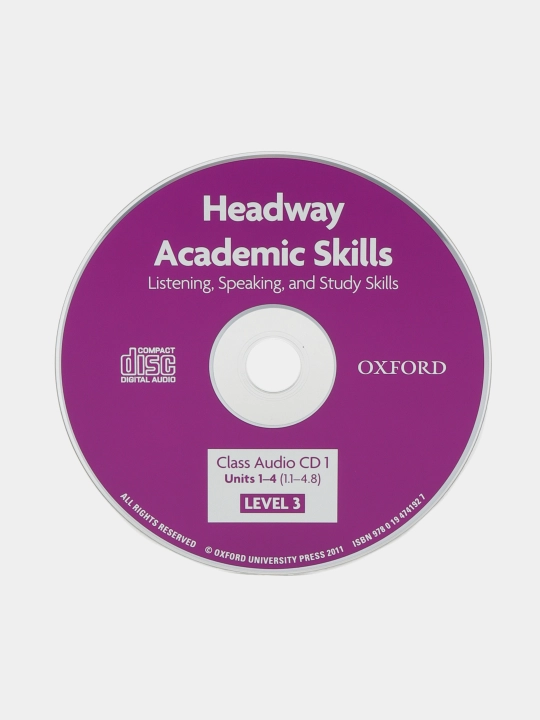 Headway Academic Skills Listening, Speaking and Study Skills 3 Class Audio CDs