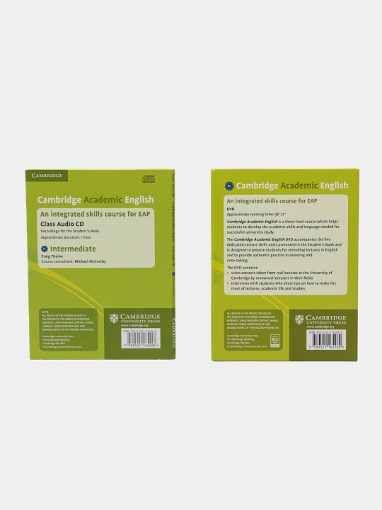 Cambridge Academic English B1+ Intermediate Class Audio CD and DVD, Thaine Craig