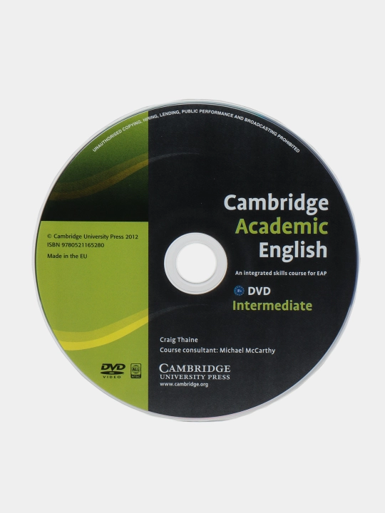 Cambridge Academic English B1+ Intermediate Class Audio CD and DVD, Thaine Craig