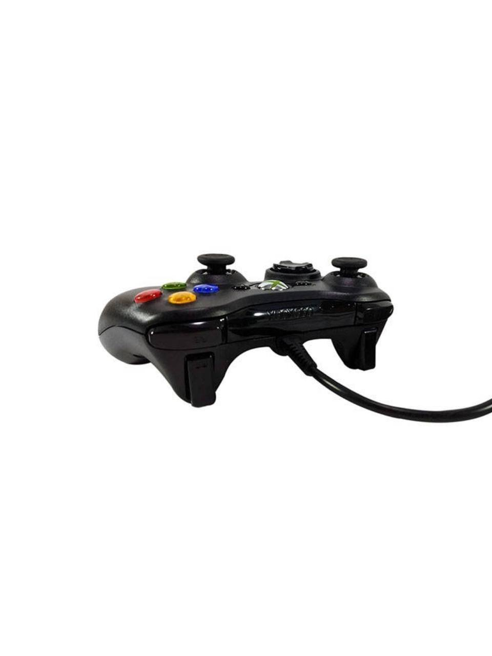 Игровой проводной контроллер Xbox 360 джойстик для икс бокс геймпад черный  USB controller купить по низким ценам в интернет-магазине Uzum (224399)