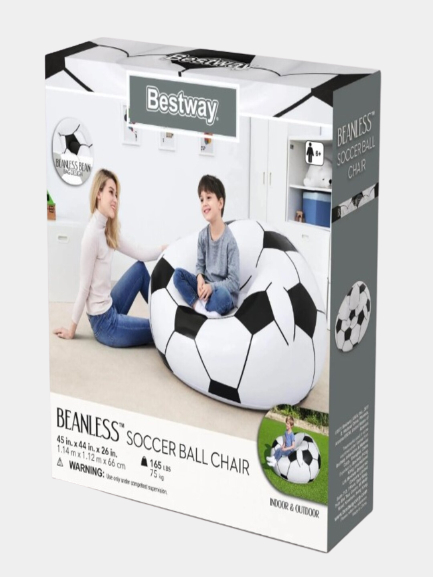 Надувное кресло bestway chaise sport lounger