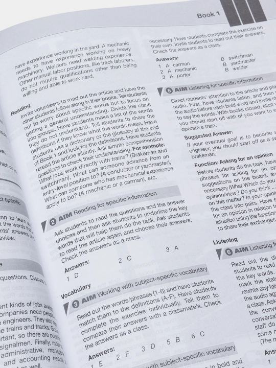 Career Paths: Rail Transportation Teacher's Guide, Student's Book with Digibook