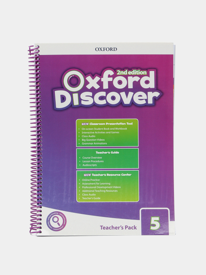 Oxford discover 2nd Edition.