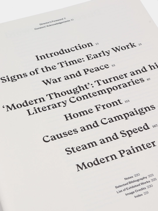 Turner's Modern World, David Blayney Brown, Amy Concannon, Sam Smiles