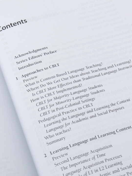 Focus On Content-Based Language Teaching, Patsy M. Lightbown
