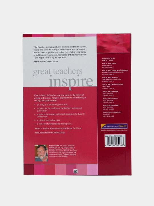 How to Teach Writing, Jeremy Harmer