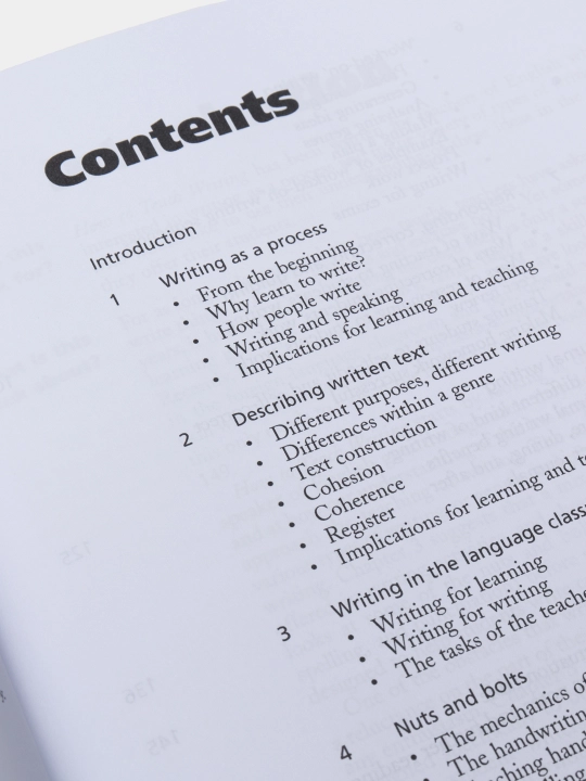 How to Teach Writing, Jeremy Harmer