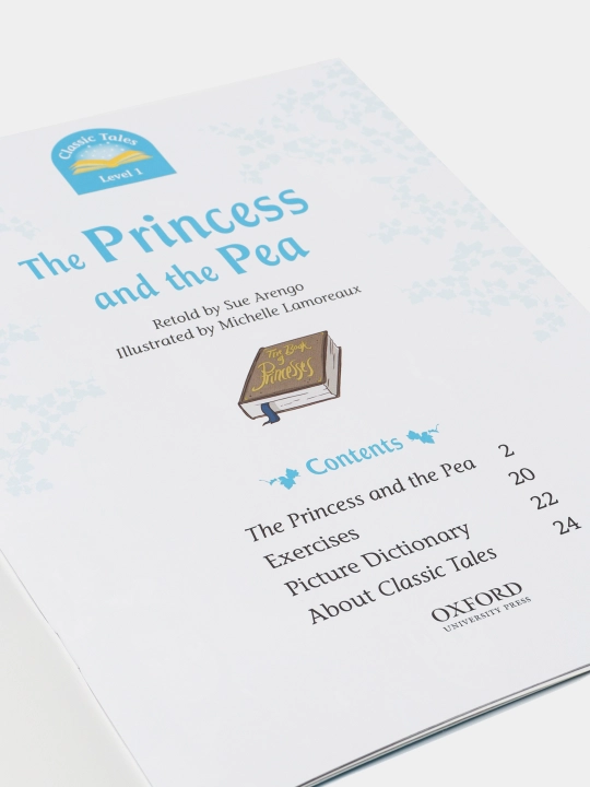Classic Tales. Level 1. The Princess and the Pea with Audio Download, Sue Arengo
