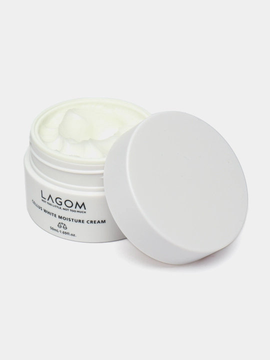 Осветляющий крем для лица Lagom Cellus White Moisture Cream, 50 мл