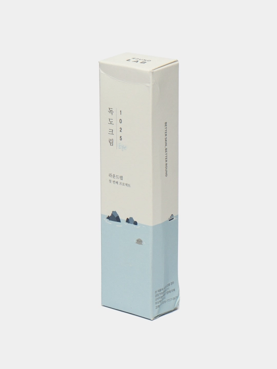 Ko'z atrofi uchun dengiz suvli namlantiruvchi krem Round Lab 1025 Dokdo Eye Cream, 30 ml