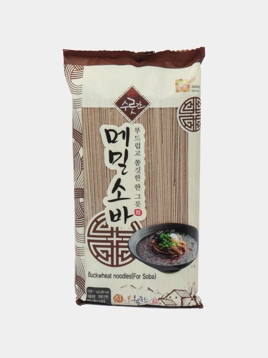 Гречневая лапша Suratgan Buckwheat noodles Soba, 1 кг - 