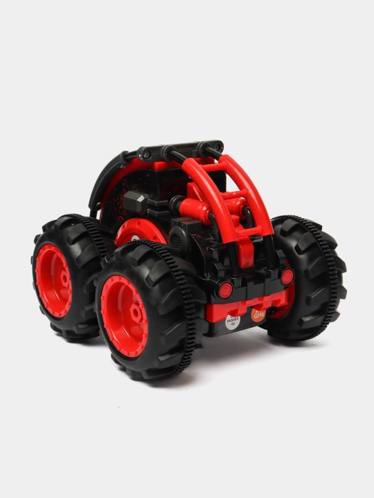 Radio boshqariladigan mashina Amphious Stunt Red