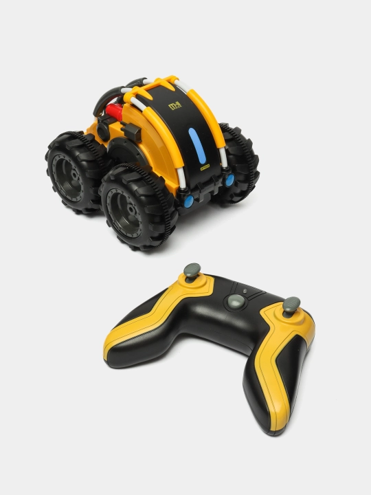 Radio boshqariladigan mashina Amphious Stunt Yellow
