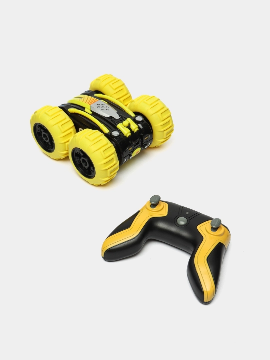 Radio boshqariladigan mashina Double Roll Yellow