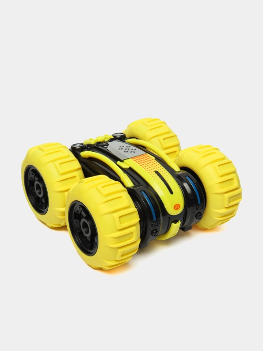 Radio boshqariladigan mashina Double Roll Yellow