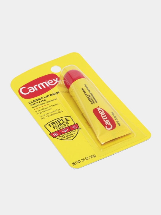 Классический бальзам для губ Carmex, увлажняющий, 10 г