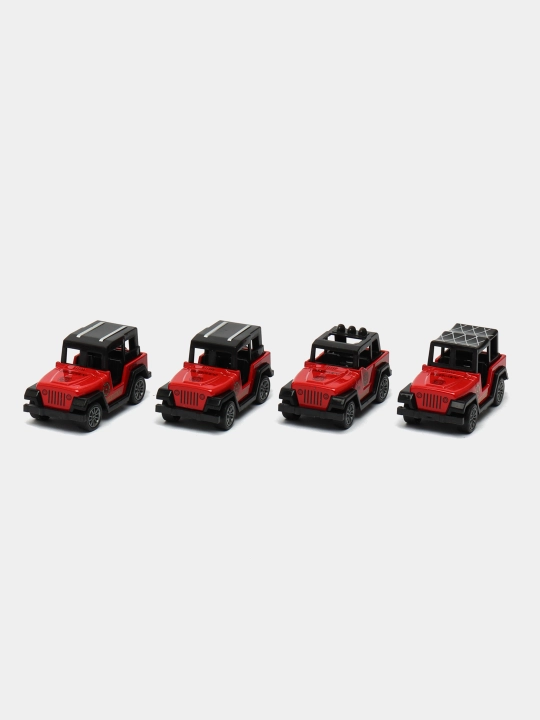 O'yinchoq mashinalar to'plami Auto Die Cast, 4 dona - 