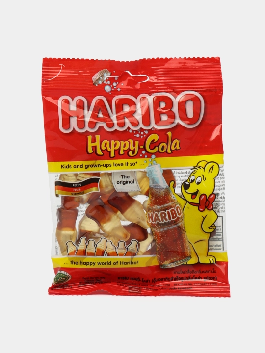 Chaynash marmeladi Haribo Happy cola, 80 gr
