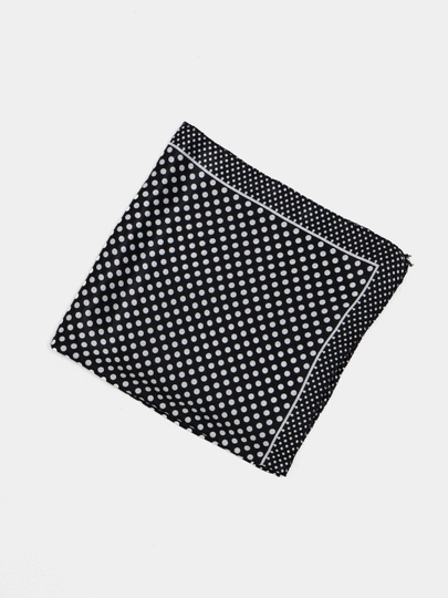 Ayollar ro'molchasi bosh yoki bo'yin uchun, kvadrat bosma bandana, atlas palantin