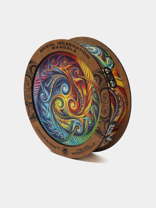 Spiral mujassam Mandala, hajmi KS, Unidragon, 350 qism
