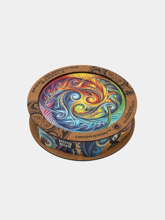 Spiral mujassam Mandala, hajmi KS, Unidragon, 350 qism