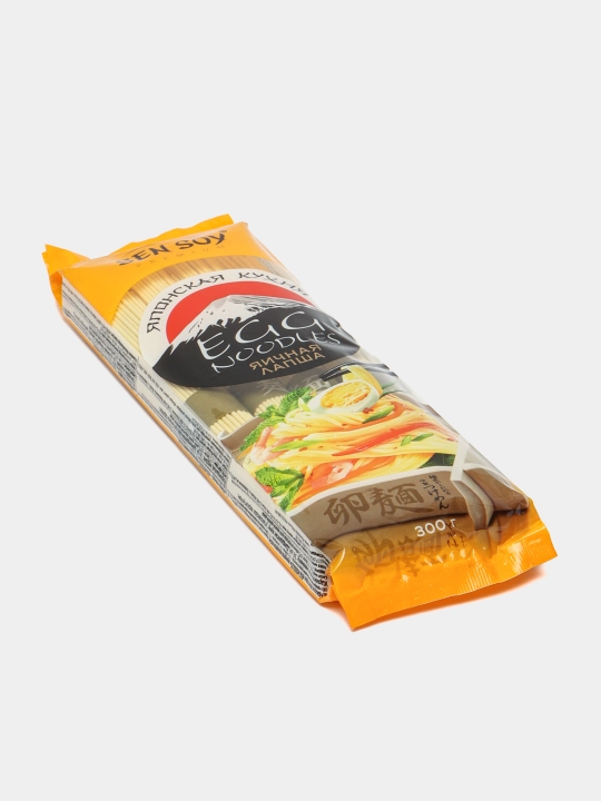 Яичная лапша Sen Soy Egg Noodles, 300 г