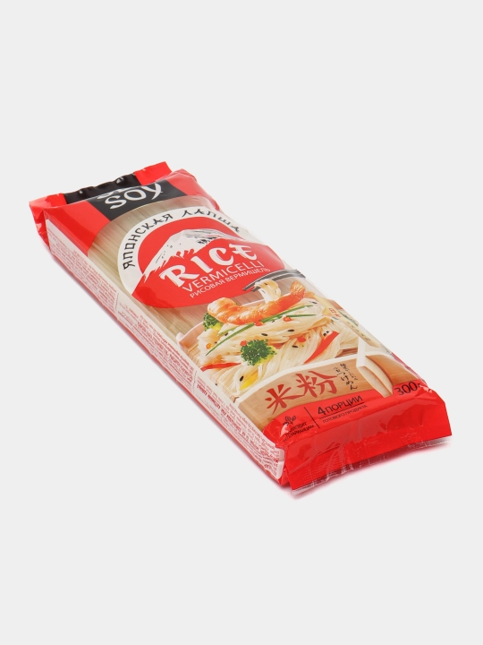 Японская лапша Sen Soy Rice Vermicelli, рисовая, 300 г