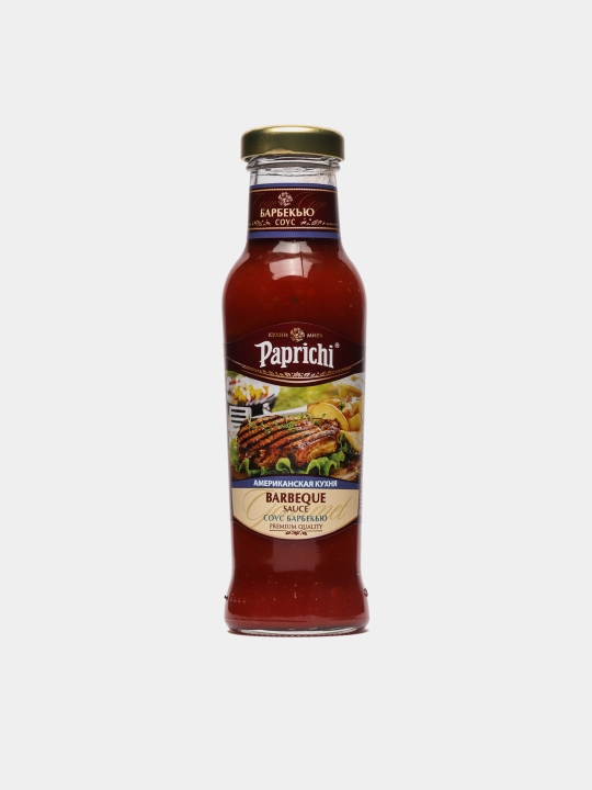 Barbekyu uchun sous Paprichi Amerikanskaya kuxnya, 320 g - 
