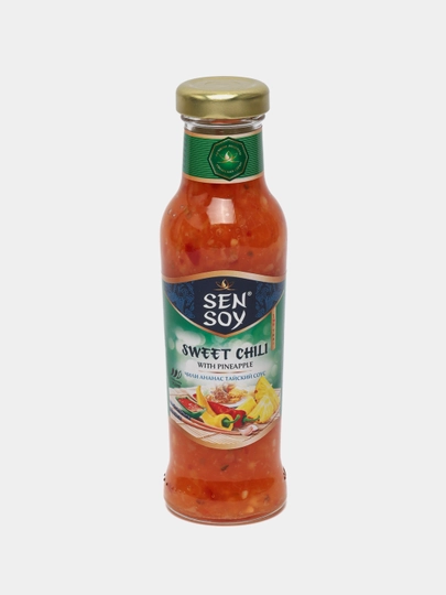 Sen Soy Соус Chili Pineapple Чили Ананас (ст. бут. 320мл) - 