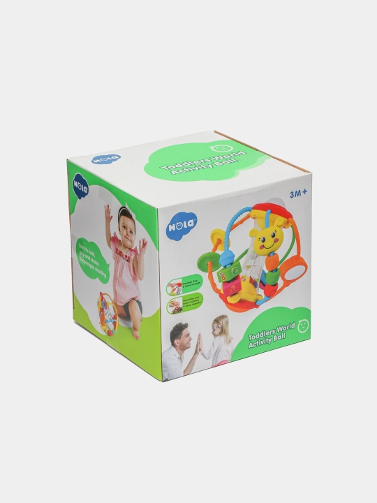 Bolalar uchun interaktiv o'yinchoq Toddlers World Activity Ball