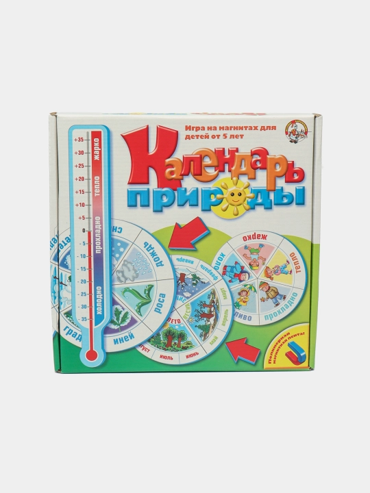 Bolalar uchun magnit o'yin Kalendar prirody 862-08 - 