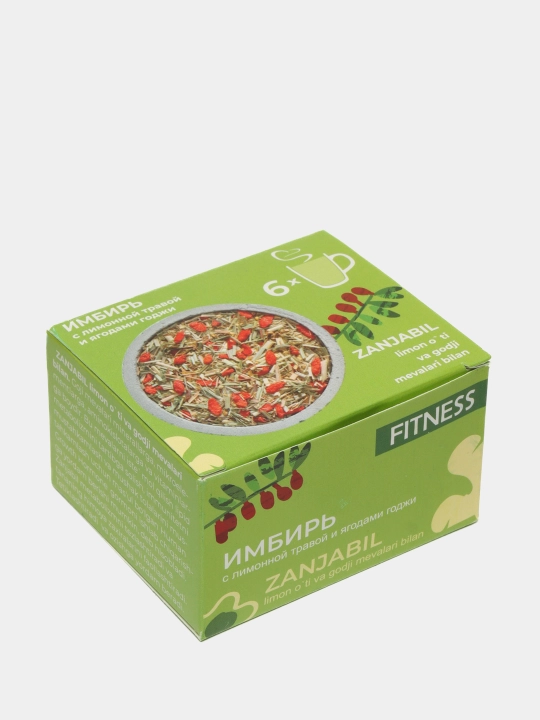 Choy aralashmalari to'plami Fitness Fruteabar, 6 ta paketdan 3 quti