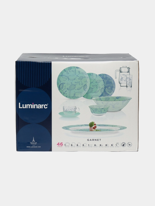 Столовый набор Luminarc Simply Garnet Q0925, 46 предметов